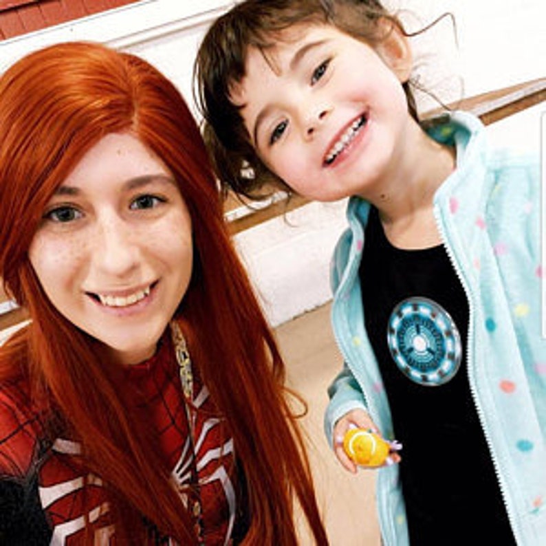 ARC REACTOR Tony Stark Iron Man Heart HALLOWEEN Costume Etsy