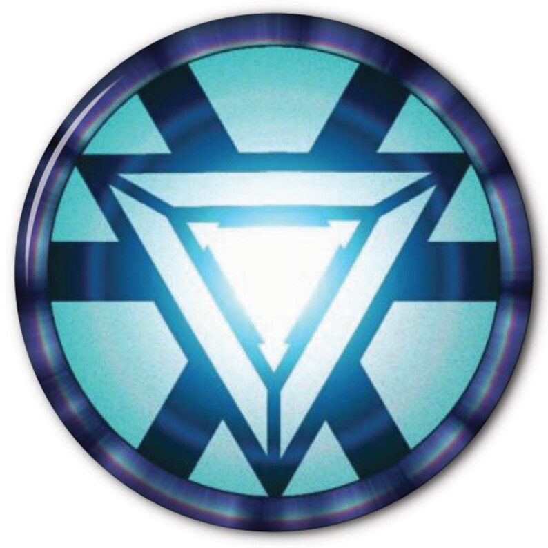 4 Piece ARC REACTOR Tony Stark Iron Man HALLOWEEN Costume Etsy