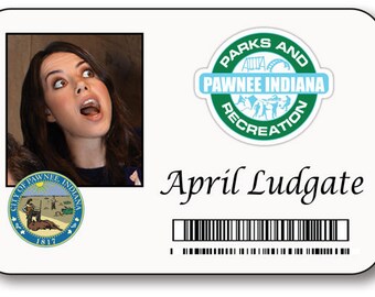 Burt Macklin FBI Parks and Recreation ID Badge Card Cosplay - Etsy