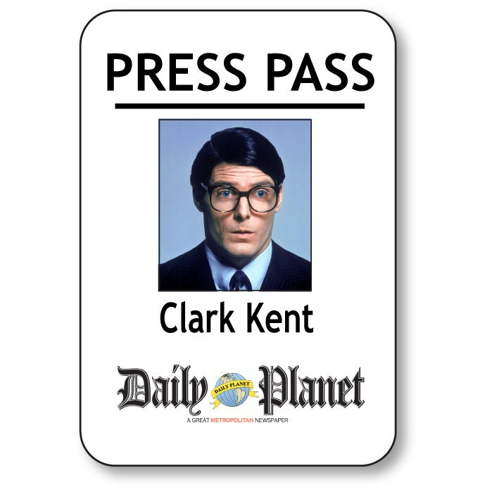 Daily Planet Id Card