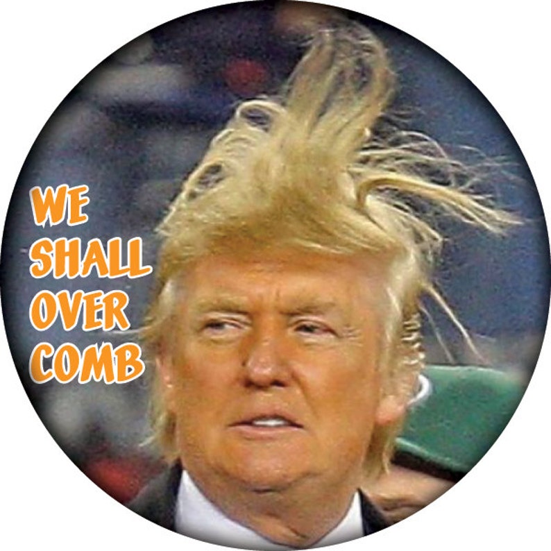 DONALD TRUMP We Shall Over COMB President Funny Halloween - Etsy