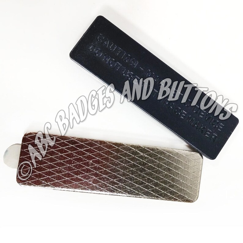 Qty 1 NAME BADGE Tag MAGNET double stick tape with Easy Tab 2 Piece Set Superior Quality Ships Free