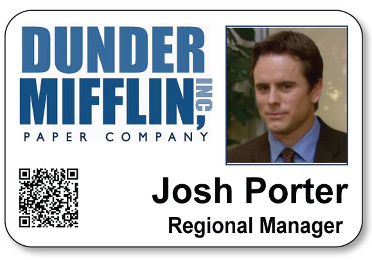Dwight Schrute Name Badge