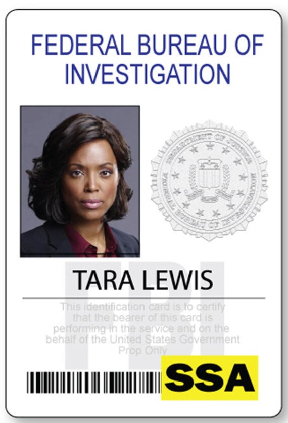 Criminal Minds Tara Lewis Halloween Costume Or Cosplay Name Etsy