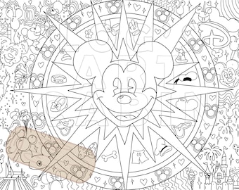 9200 Coloring Pages Disney For Adults  Latest