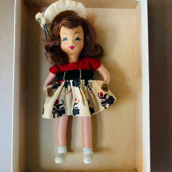 Tiny Town Doll  created by artist Alma LeBlanc of San Francisco in the 1950’s