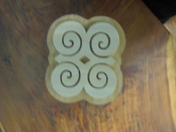 Dwenini MMen, Adinkra Handmade wooden Stamp