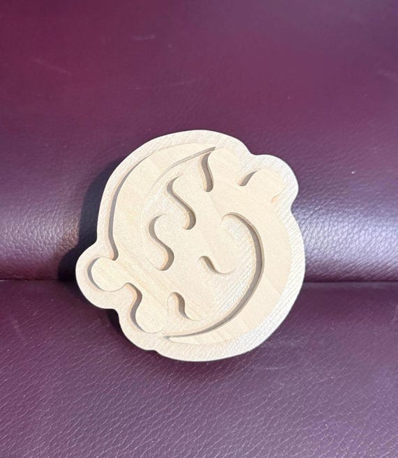 Gye-Nyame, Adinkra Hand Crafted Wooden Stamp