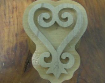 Sankɔfa Adinkra Hand Crafted Wooden  Stamp