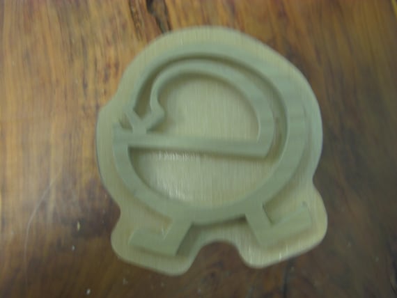 Sankɔfa (2), Adinkra Hand Crafted Wooden Stamp