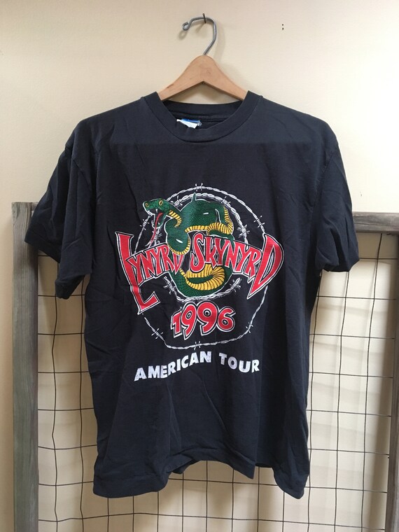 Vintage Lynyrd Skynyrd t-shirt American Tour 1996 w Doobie | Etsy
