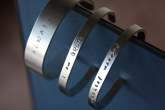 aluminum cuff bracelets