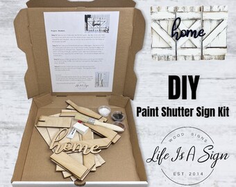 DIY Shutter Home Paint Kit