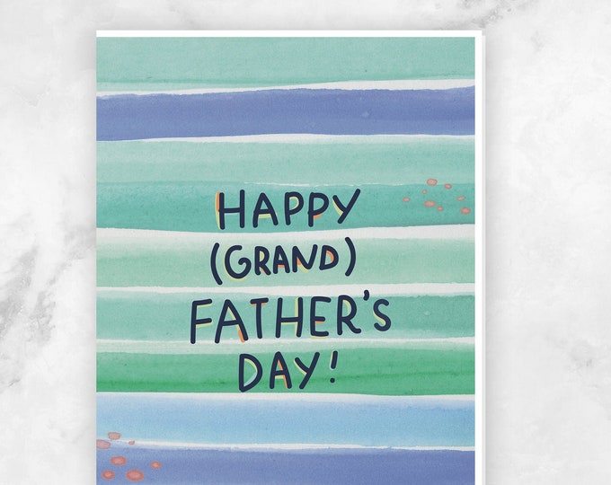 Father's Day Greeting Card- Card for Grandfather - Gift for Grandpa - Etsy