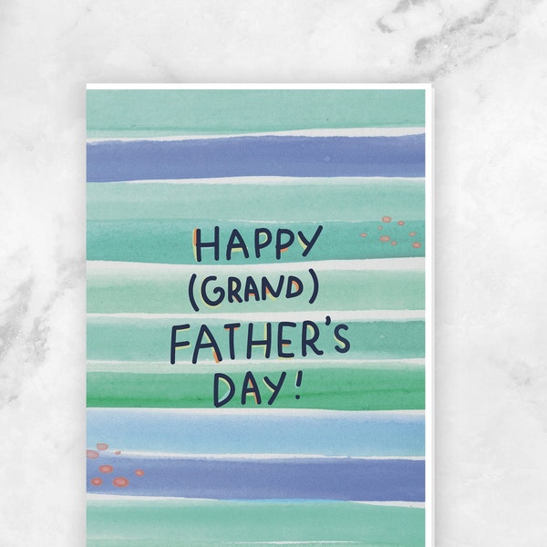 Father's Day Greeting Card- Card for Grandfather - Gift for Grandpa