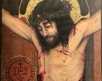Crucified Lord print