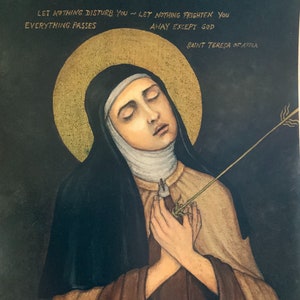 Saint Teresa of Avila print