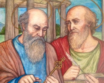 Saints Peter and Paul print