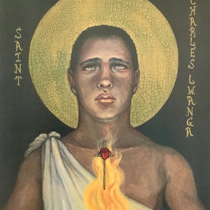 Saint Charles Lwanga print