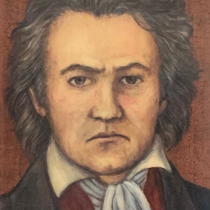 Ludwig van Beethoven 1770-1827 print