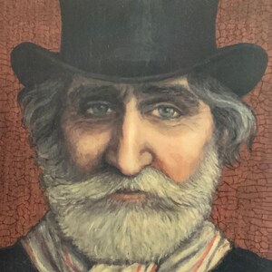 Giuseppe Verdi 1813-1901 print