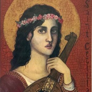 Saint Cecilia print