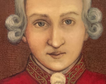 Wolfgang Amadeus Mozart 1756-1791 print - Etsy 日本