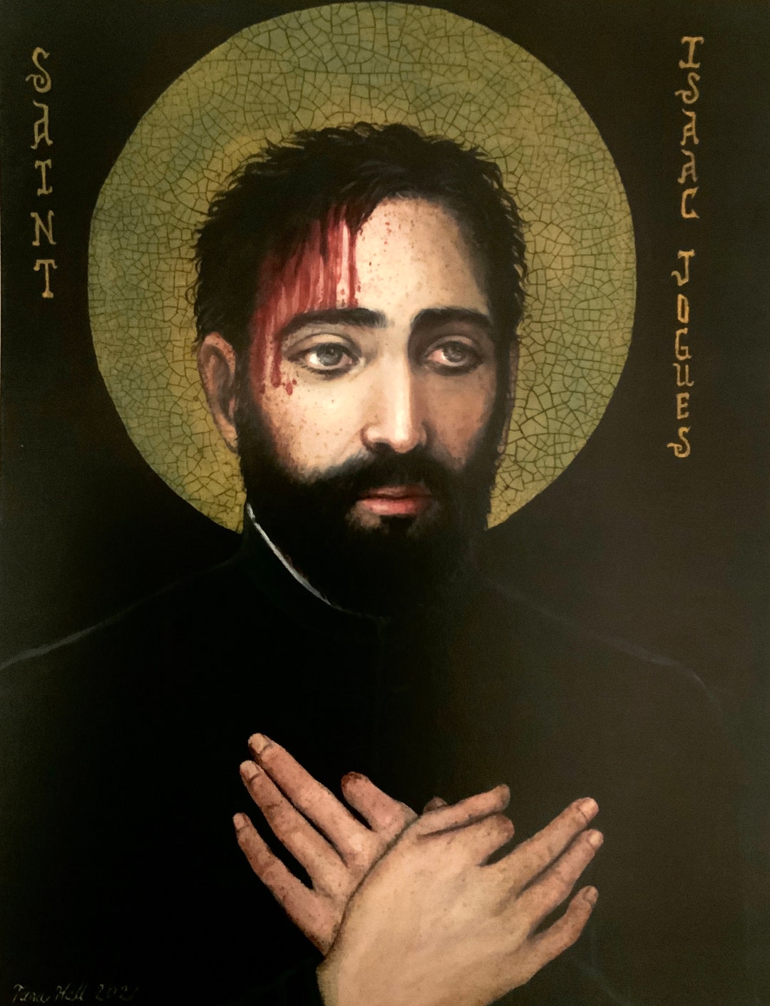 Saint Isaac Jogues Print Etsy