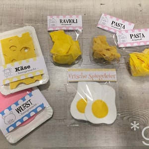 Kaufladenzubehör SET PASTA 3 Kinderküche/Kaufmannsladen/Zubehör für Kaufladen zdjęcie 2