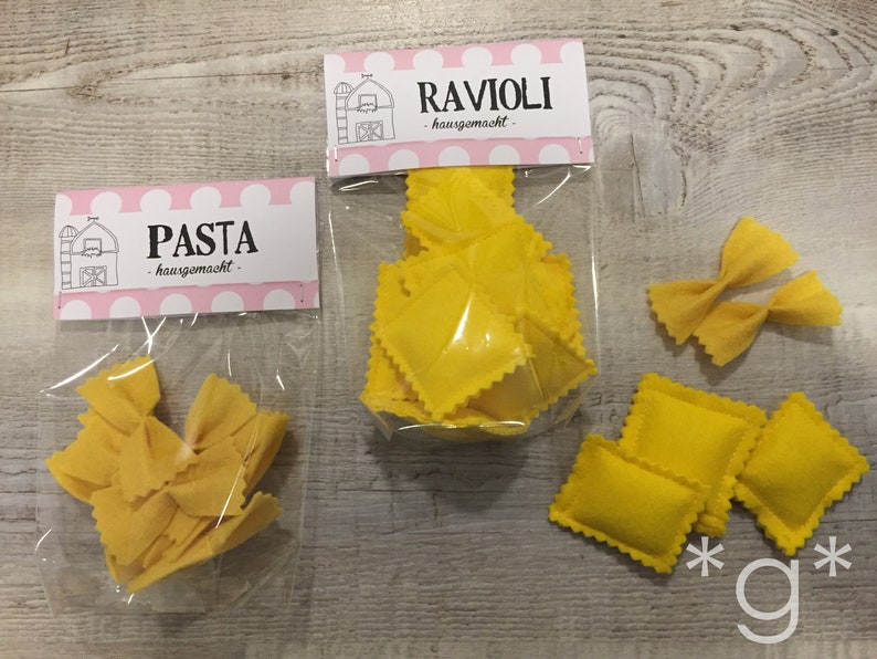 Kaufladenzubehör SET PASTA 3 Kinderküche/Kaufmannsladen/Zubehör für Kaufladen zdjęcie 3