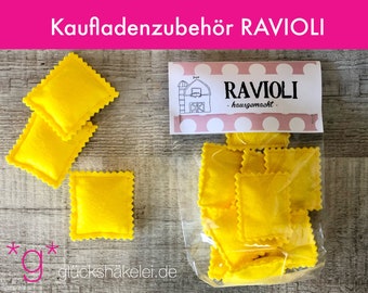 Kaufladenzubehör RAVIOLI für Kinderküche/Kaufmannsladen/Zubehör für Kaufladen