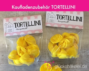 Kaufladenzubehör TORTELLINI für Kinderküche/Kaufmannsladen/Zubehör für Kaufladen