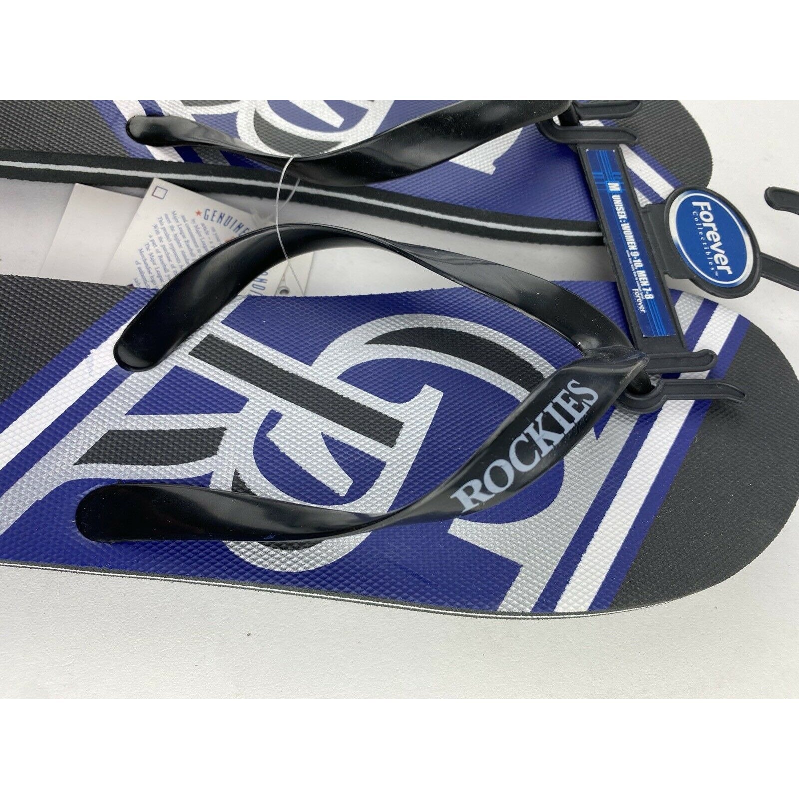 Colorado Rockies Black Purple Gray Mens Womens Flip Flops - Etsy UK