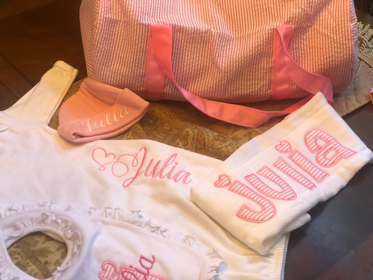 Personalized Baby Girl Gift Set Newborn Gift Set Infant Etsy
