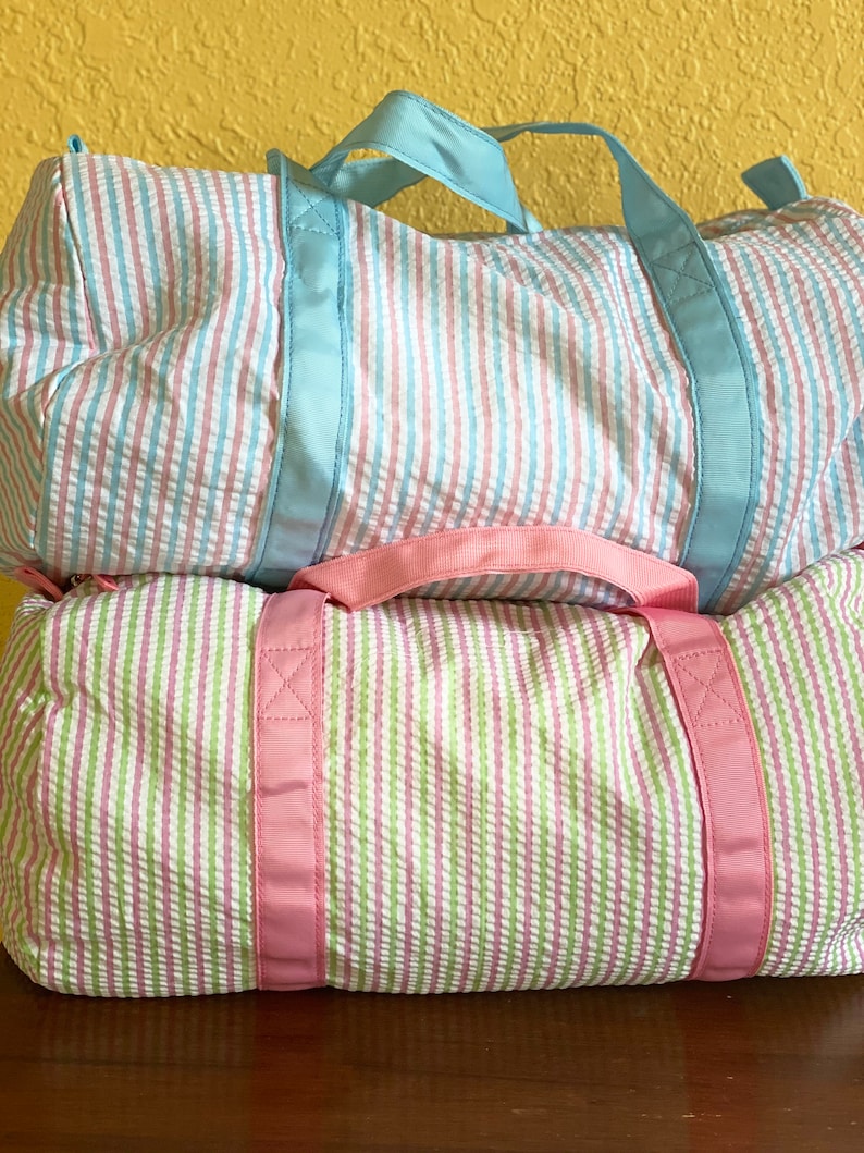 Embroidered Kids Duffel Bag Personalized Toddler Overnight Etsy