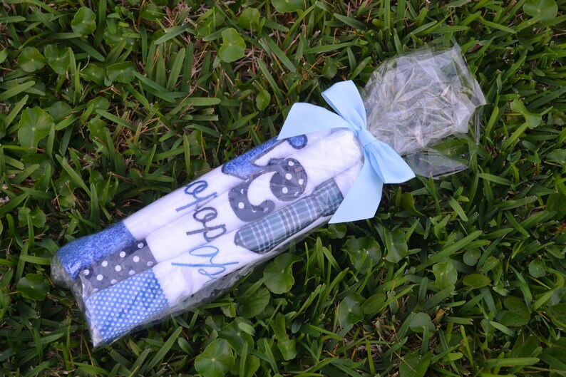 Baby Gift Set Burp Towel Bib and Toiletry Bag Set Burp Etsy