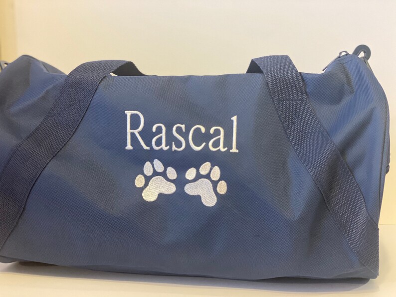 Paw print duffel bag sport team pride bag paw print mascot Etsy