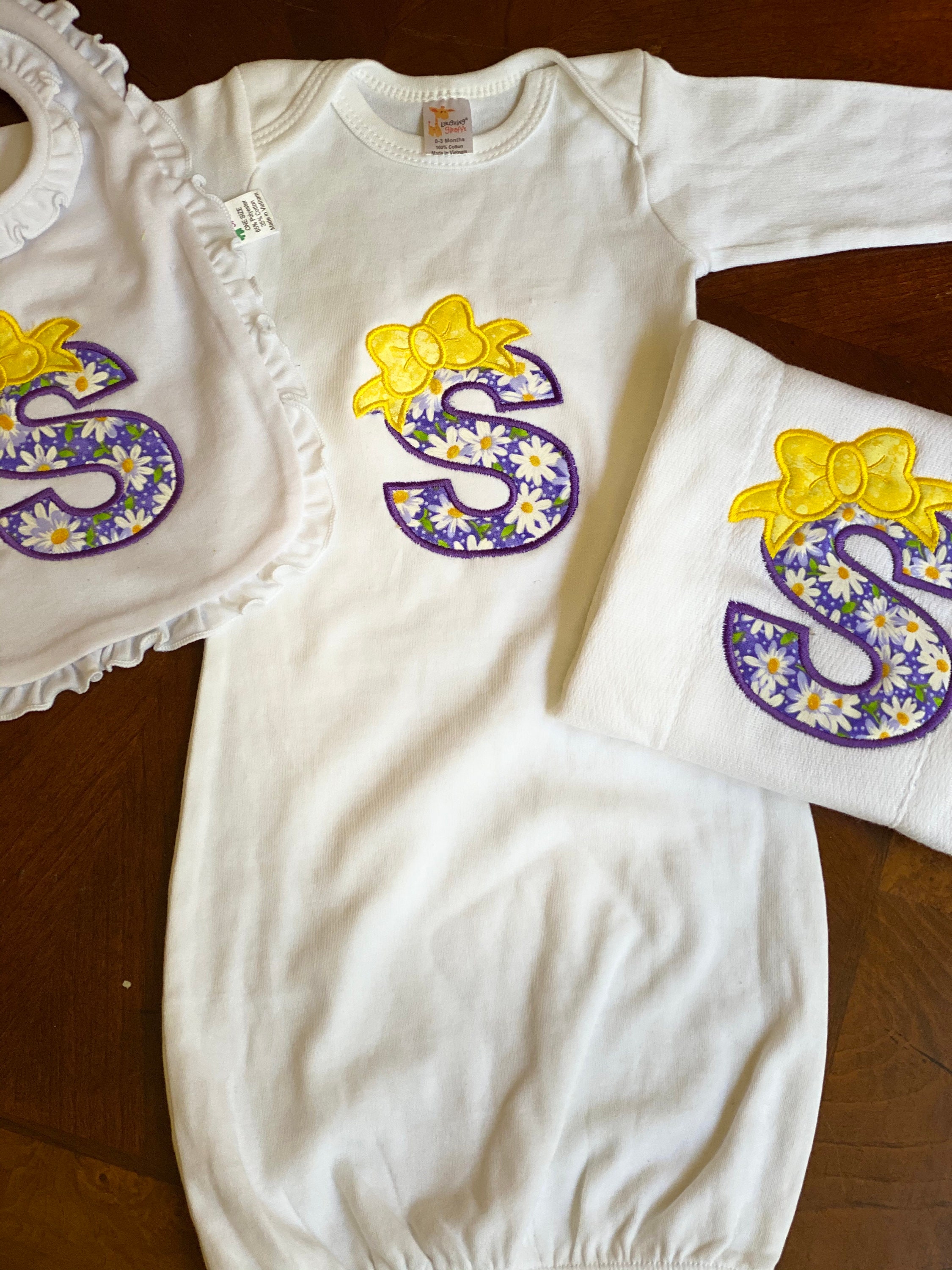 Personalized Baby Girl Gift Set Newborn Gift Set Infant Etsy