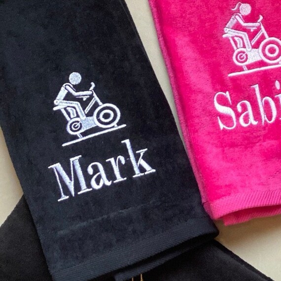 Personalized Indoor Cycling Towel 