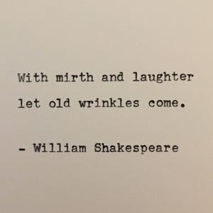 William Shakespeare Romeo Et Juliette Citation Tape Sur Etsy