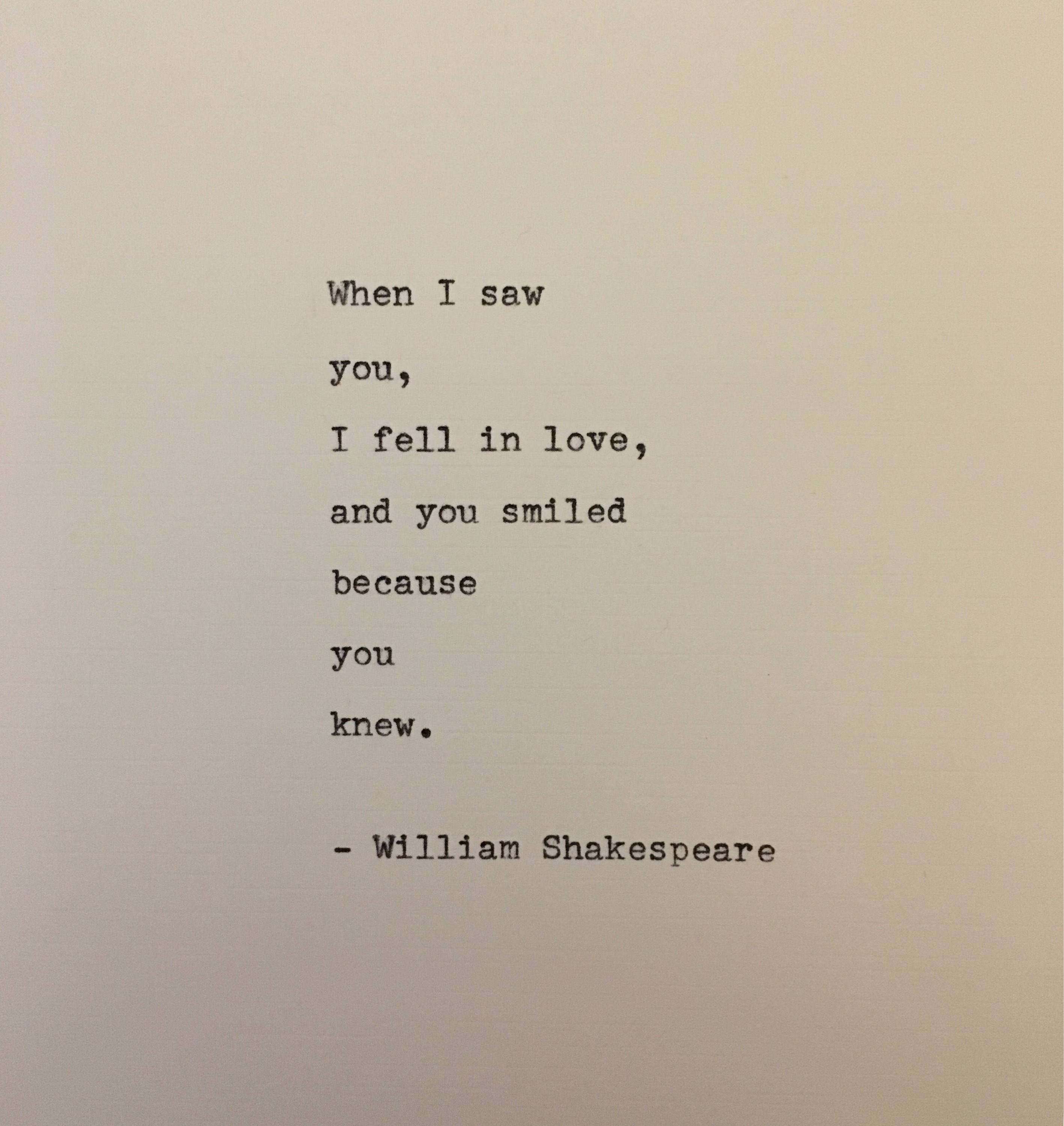 William Shakespeare Liebe Zitat Hand geschrieben auf antike Etsy