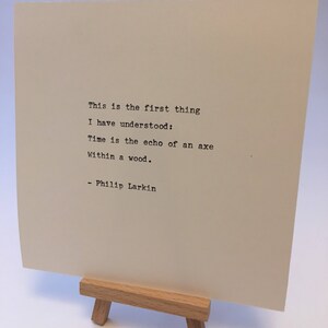 Arctic Monkeys Lyrics Hand Typed on an Antique Typewriter image 4