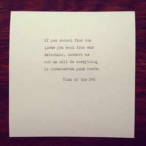 Ernest Hemingway Quote Hand Typed on an Antique Typewriter image 5