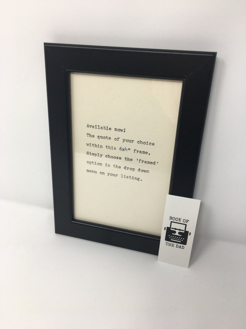 Oscar Wilde Quote Hand Typed on an Antique Typewriter image 4