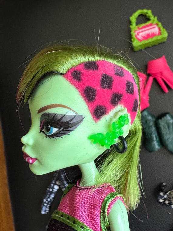 G1 Vintage Monster High Dolls. I Heart Fashion Dolls. Wydowna