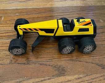 Vintage Tonka Toy Truck Earth Mover Grader Yellow #811953
