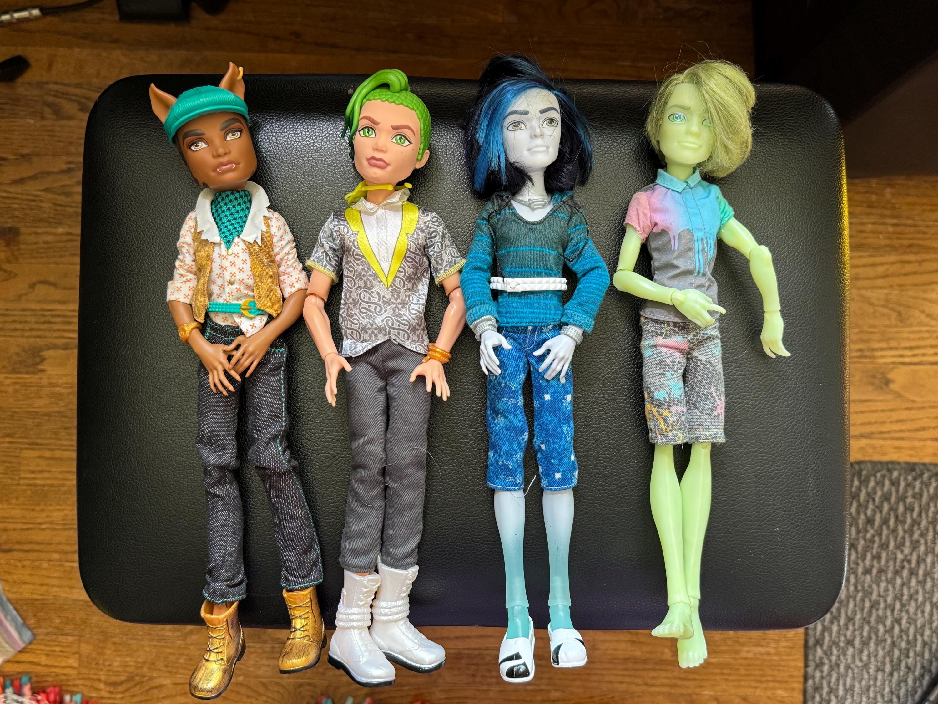Porter Geiss Repaint Monster High Dolls Ghost