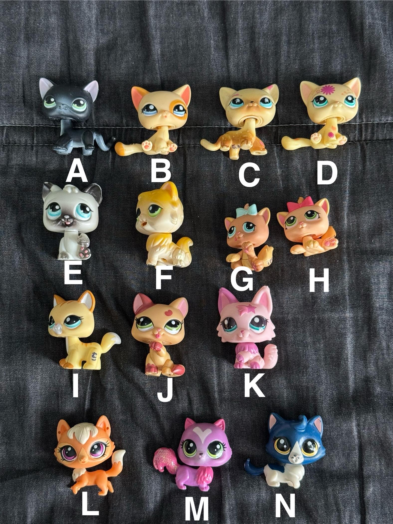 Number Rare Lps Cats 5x Collectable Lps Pet,lps Rare Toy Lps
