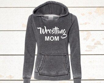 wrestling mom hoodies