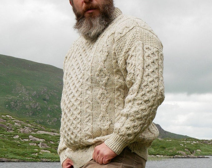fisherman aran sweater